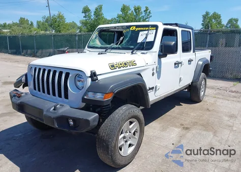 2020 Jeep Gladiator Sport from USA, damaged, VIN 1C6JJTAG6LL197488